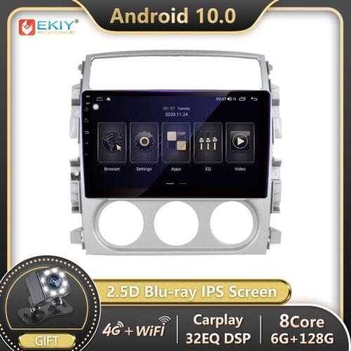 EKIY Blu-ray IPS DSP 6G 128G For Suzuki LIANA 2006-2013 Android 10 Car Radio Mutimedia Player Navigation GPS BT Auto Carplay DVD
