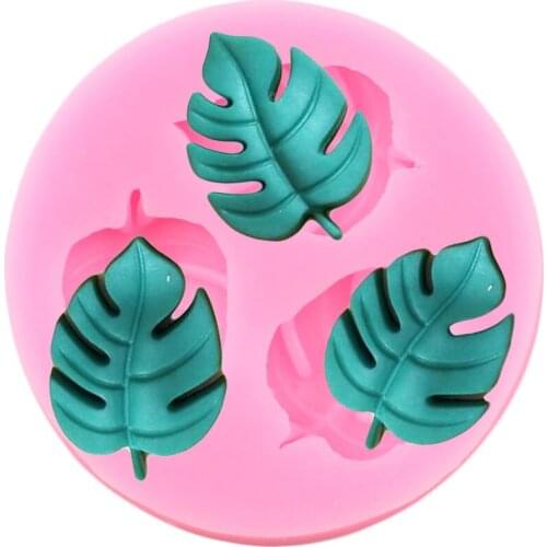 Turtle Leaf Silicone Mold Cupcake Topper Fondant Cake Decorating Tools Chocolat Gumpaste Molds Candy Clay Mould Polymer Moulds