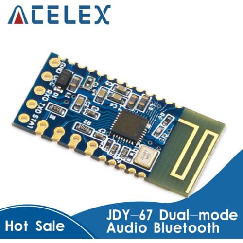 JDY-67 Dual-mode Audio Bluetooth Module JDY 67 Audio SPP Bluetooth BLE Transparent Pass-through Module