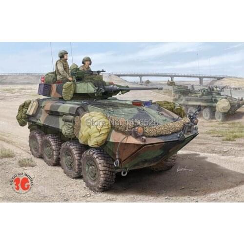 TRUMPETER scale model 01513 1/35 Military Miniatures U.S. LAV-25 SLEP Assembly Model kits scale tank vehicle scale model kits