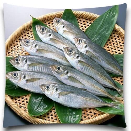 The fish in the basket 18*18 5 size 9 style Throw Pillow Case cotton polyester Sofa for Bedding Wedding Home Decorative