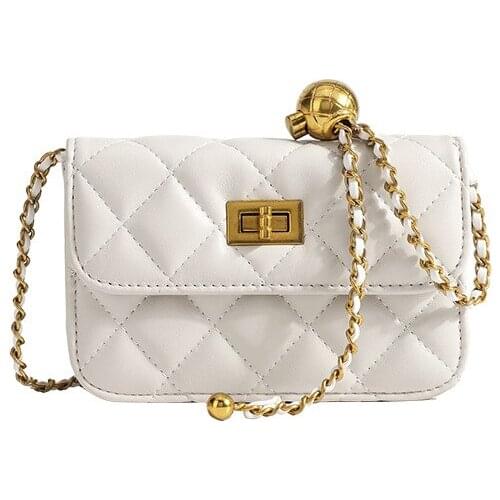 Luxury Designer Mini Bag 2021 New Shoulder Bag Women Messenger Bag Golden Ball Small Bag Fashion Clutch Bag Purses and Handbags