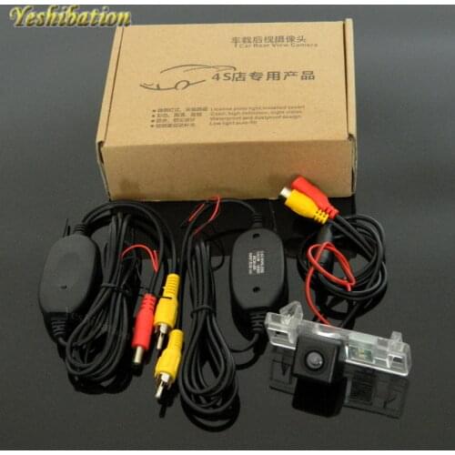 Yeshibation Wireless HD Back Up Reverse Camera For Citroen C3 5D Hatchback / Plurie CCD Night Vision Reverse Camera