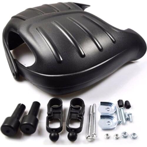 1Pair 22mm Black Motorcycle Hand Guard With Kits Fall Protector Big Size For 7/8" Safe Handlebar PP