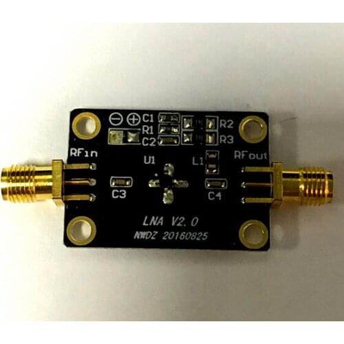 10K-2G LNA Low Noise Amplifier High Gain 31DB@0.5G High Gain Flatness RF Amplifier