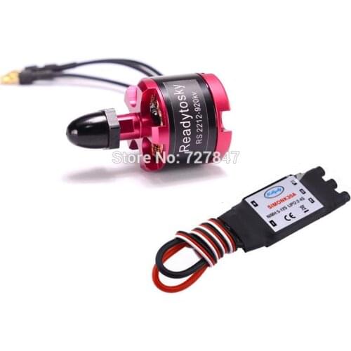 2212 920KV Brushless Motor CW / CCW + 30a simonk brushless ESC for F450 F550 S550 F550 Quadcopter Frame