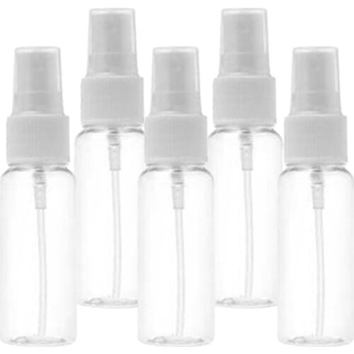 30 Pieces 30ml Mini Empty Bottle Bottles With Pump Cap Reusable Travel