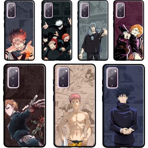 Nobara Sukuna Itadori Jujutsu Kaisen Case For Samsung Galaxy S20 FE S21 Ultra Note 20 Note 9 10 S10e S8 S9 S10 Plus Phone Cover
