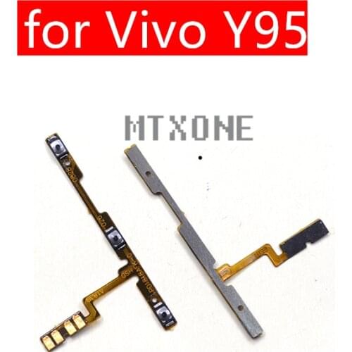 For Vivo Y95 Power Volume Side Key button Flex Cable for Vivo Y95 On Off Switch Flex Cable Replacement Repair Parts