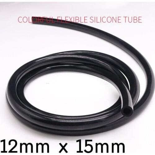 Colorful Flexible Silicone Tube ID 12mm x 15mm OD Food Grade Non-toxic Drink Water Rubber Hose Milk Beer Soft Pipe Connector