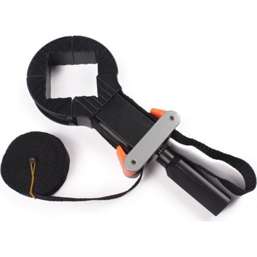 Woodworking Quick Adjustable Band Clamp Multifunction Belt Clamp Polygonal clip 90 Degrees Hand Tools