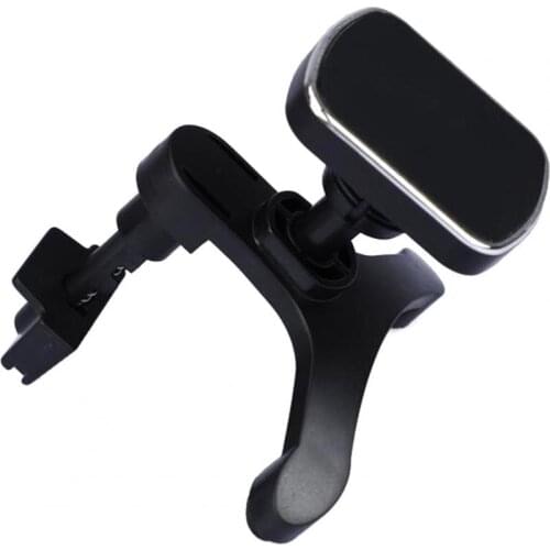 Air Vent Holder Square Magnet Spring Clip Black Universal Car Phone Mount for GPS держатель для телефона car phone holder