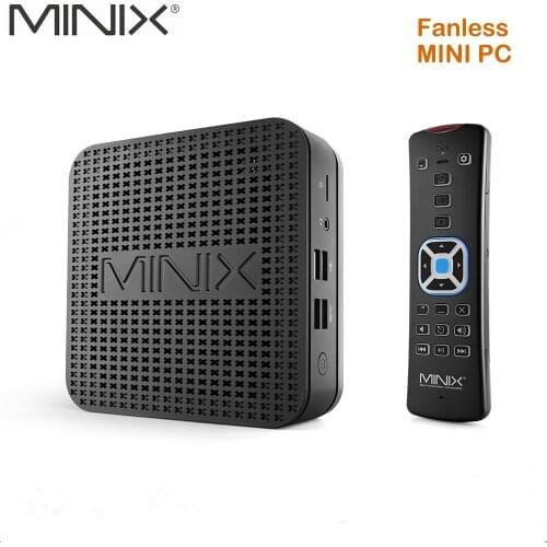 MINIX NEO G41V-4 Intel Gemini Lake N4100 Ultimate Fanless MINI PC Windows 10 Pro Triple-Display Expandable Storage Mini PC 4+128