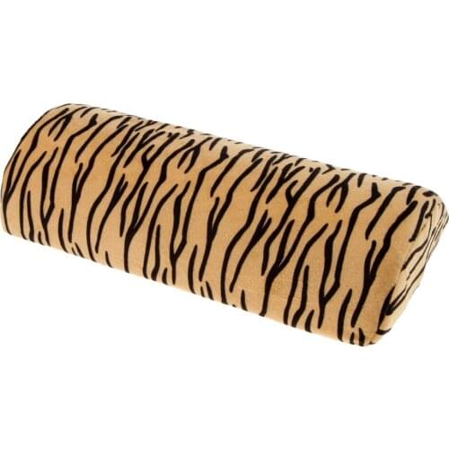 Washable Hand Arm Rest Cushion Nail Soft Sponge Pillow Manicure Tiger Stripe