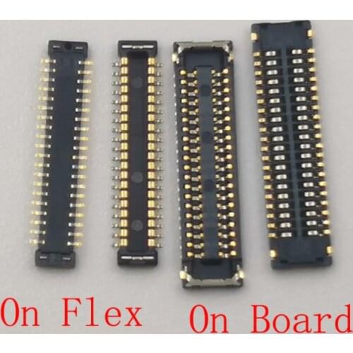 10Pcs LCD Display Screen Plug FPC Connector For Xiaomi Mi 6X A2lite M6X Mi6X Redmi 8lite Mi8 lite Hongmi 8 A2 Lite Board 40pin