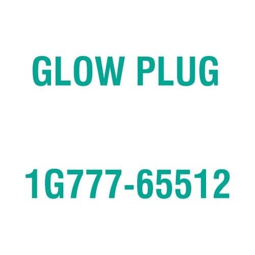 For Kubota 1G777-65512 GLOW PLUG