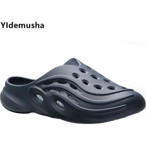 2021 Summer Beach Comfortable Soft Slippers Men Women Non-slip Bathroom Home Slippers Flat EVA Thick Sole Slides Womens Sandals