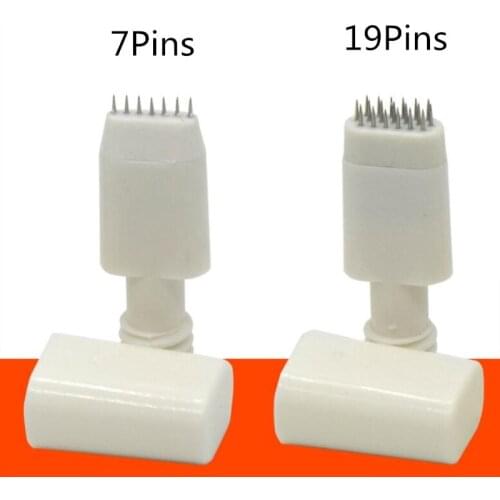 20pcs No Scab Light Oxygen Needles Microblading Shading Needle 7/19pins Blades For Manual Tattoo Pen 3D Fog Embroidery Eyebrow