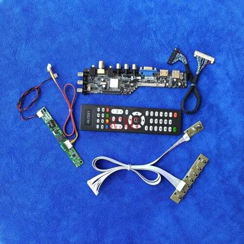 30 Pin LVDS LCD LED HDMI-compatible AV VGA USB Digital 1920*1080 Fit M270HVN02.3/M270HVN02.5/M270HVN02.6 KIT Matrix drive board