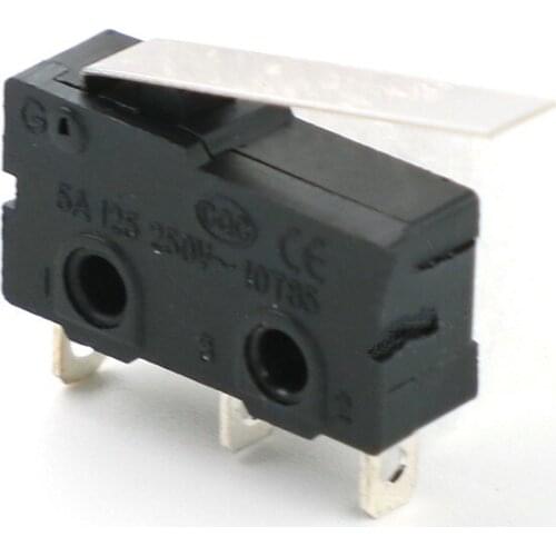 5PCS Limit Switch 3 Pin N/O N/C 5A 250VAC KW11-3Z Mini Micro / Mouse Switch