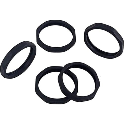 Bluelans 5Pcs Soft Rubber Microphone Anti-Slip Anti-drop Ring Mic Protector Accessories