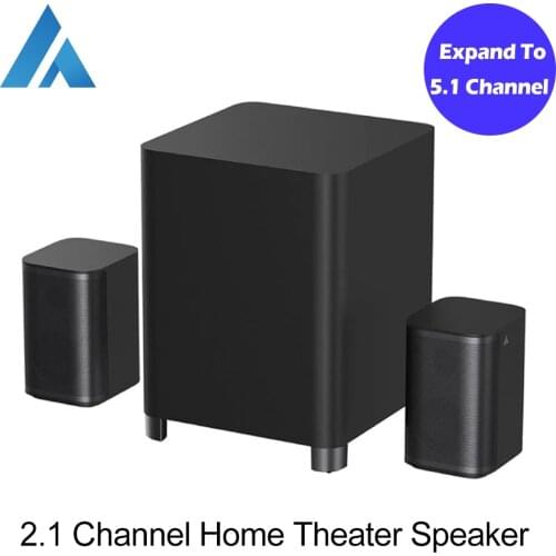 Fengmi Formovie 2.1Channel Home Theater Speaker Expand to 5.1 Channel Wireless Stereo Surround Sound Subwoofer for 4K Projector