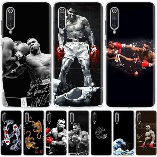 Mike Tyson Boxer Phone Case for Xiaomi Redmi Note 10 9S 9 8T 9 8 7 7A 8A 9A 9C 6A 6 S2 K20 S30 Pro Fashion Cover Capa