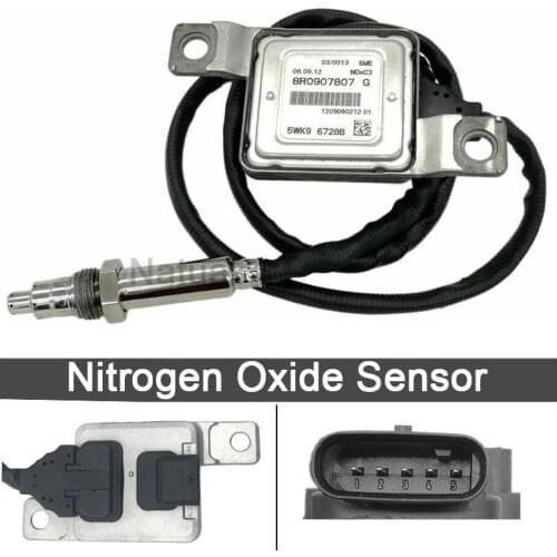 Genuine Nitrogen Oxide Nox Sensor For Audi Q5 A8 5WK96728B 5WK9 6728B 8R0907807G 8R0 907 807 G 8R0907807Q 8R0 907 807 Q