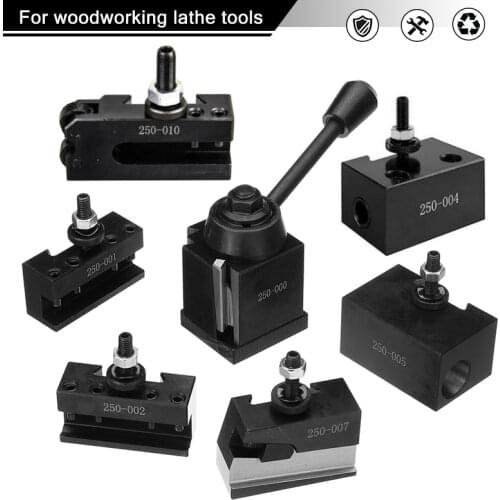 DMC-250-000 Wedge GIB Type Quick Change Tools Kit Tool Post 250 001-010 Tool Holder For Lathe Tools