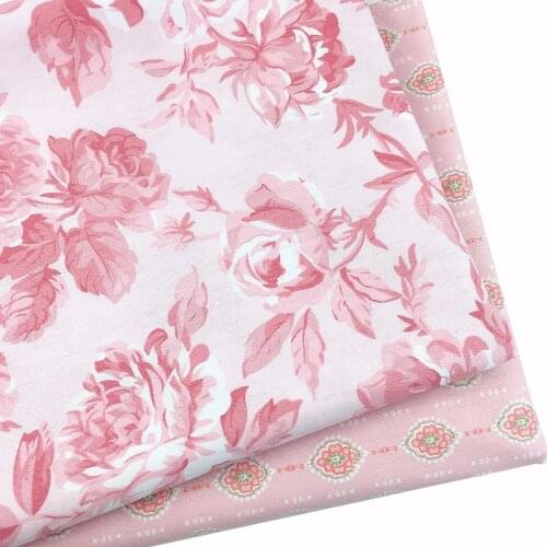 Cotton Fabric for Diy Sewing Craft Patchwork Quilting Cribs Cushions Blanket Tissus Tilda Tecido Meters Home Decor Material