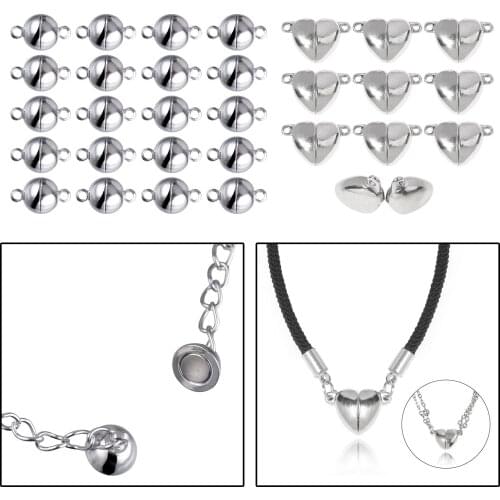 Jewelry Locking Magnetic Clasp Converter Chain Extenders Hook for Necklace Bracelet Making