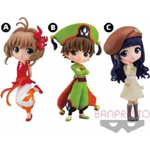Original Q Version Anime Doll Qposket Card Captor SAKURA 7CM Figure Model Toys Gift Collection
