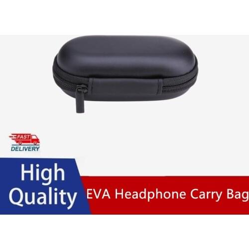 Portable EVA Headphone Carry Bag Hard For Power Beats PB In-Ear Earphone Pouches Storage Cases Black Box For MP3 Player Cases