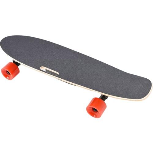 Portable Wear-resistant Electric Skateboard Four-wheeled Fish Board Wireless Remote Control Adult Student Transportation Tool