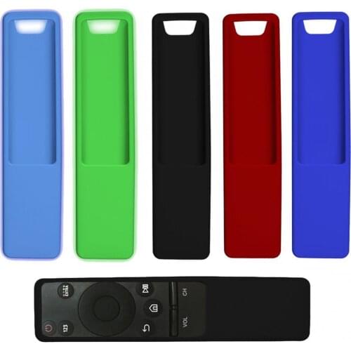 Silicone Dustproof Smart TV Remote Control Cover Protective Case for Samsung 4K