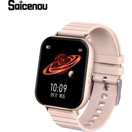 Saicenou Z3 Smart Watches 1.54inch Touch Screen Waterproof Bluetooth 5.0 Heart Rate Monitor Smart Watch for Android IOS