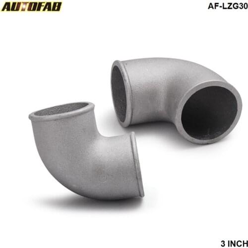 Pipe Joiner 76mm 3" Cast Aluminum 90 Degree Elbow Pipe Turbo Intercooler pipe For Honda Accord 2Dr 98-02 AF-LZG30