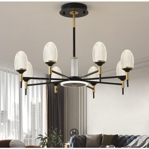 Northern Europe Modern LED Chandelier For Living Room Study Bedroom Kitchen Home Branch Indoor Ceiling Lamp Lighting Fixtures