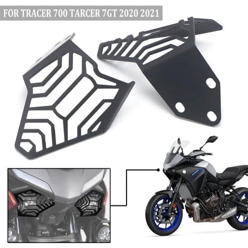 Tracer 700 Headlight Protector Grille Guard Cover Protection Grill For YAMAHA TRACER700 Tracer 7 GT 2020 2021 Motorcycle CNC