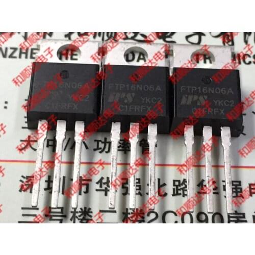 5PCS/ FTP16N06A,TO-220,55V,55A