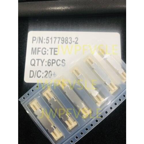 5177983-2 60 Position Connector Receptacle, Outer Shroud Contacts Surface Mount Gold