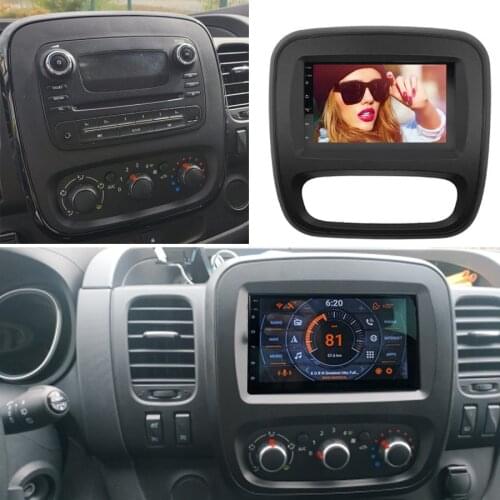 Car Radio For Opel Vauxhall Astra Vivaro 2016 Renault Trafic 3 Fiat Talento 2017 Nissan Nv300 Auto Multimedia Player RAM 4G