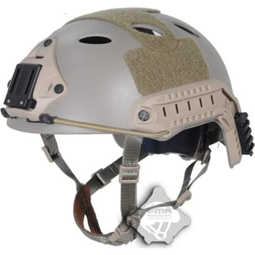 Fma Pj Type Rapid Helmet Mount Supports Nvg Airsoft helmet Paintball Version Military Tactical boxing hunting Helmet DE Tb819