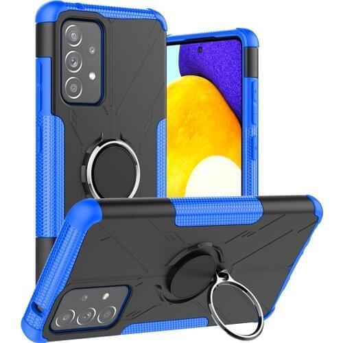 For Samsung Galaxy A52 5G Case Cover Magnetic Ring Holder Stand Heavy Duty Armor Shockproof Bumper Phone Case For Samsung A52 5G