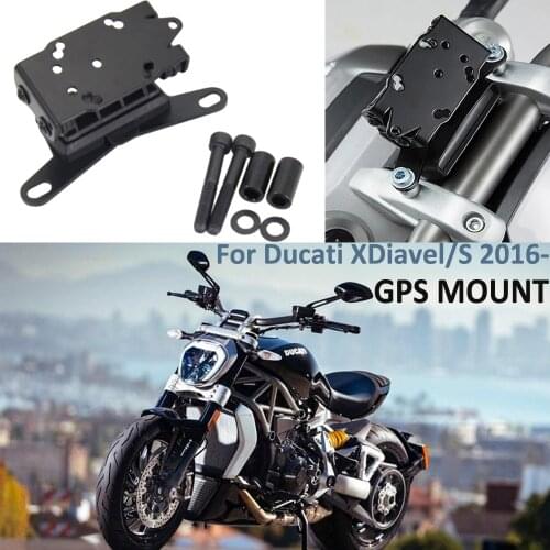 For Ducati XDiavel XDiavel S 2016-2021 GPS mount Phone Holder Windshied Mount Navigation Bracket NEW Motorcycle Accessories