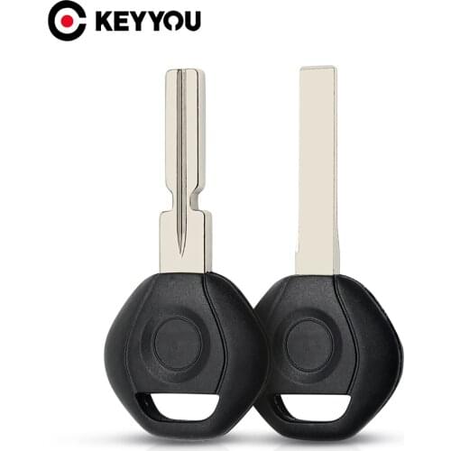 KEYYOU Uncut Transponder Blank Key Shell Fob HU92/HU58 Blade For BMW 3 5 6 Series X3 X5 Z4 Z8 For E36 E34 E38 E39 Key Fob Case