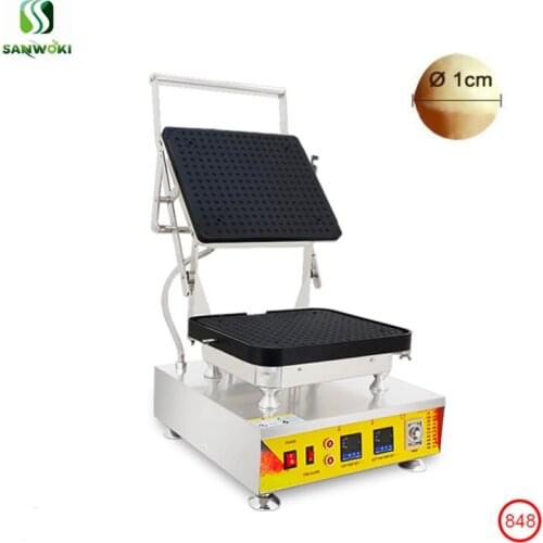 Commercial 10mm Eggette Waffle Baker Machine ball shape egg cake maker machine non-stick bubble waffle egg waffle bakeware