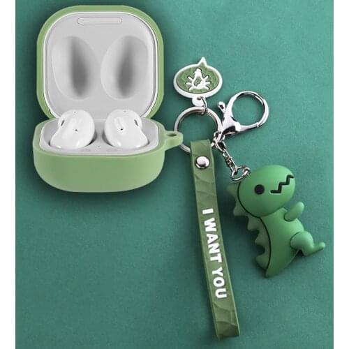 Cartoon Earphone Cover for Samsung Galaxy Buds Live Case Anti-shock Silicone Case for Galaxy Buds Live 2020 Headphone Box