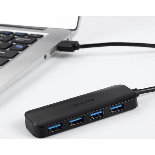 Lenovo A601 USB splitter high speed 4 port HUB multi-interface docking expansion docking converter notebook computer