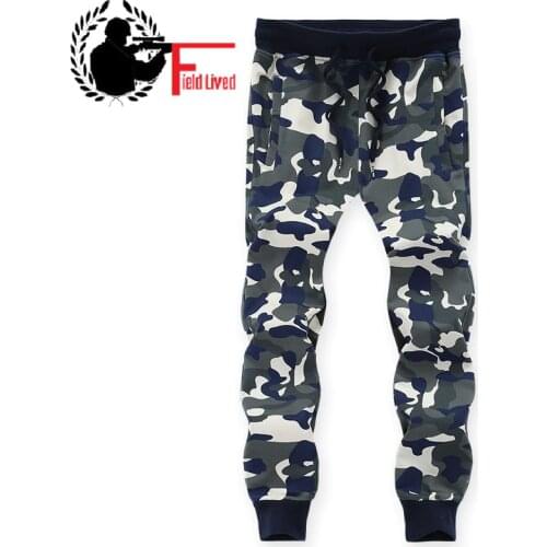 Military Style Sweatpants Men Camouflage Fashion Drawstring Elastic Waist Camo Jogger Sweat Pants Male Trouser Plus Size 7XL 8XL